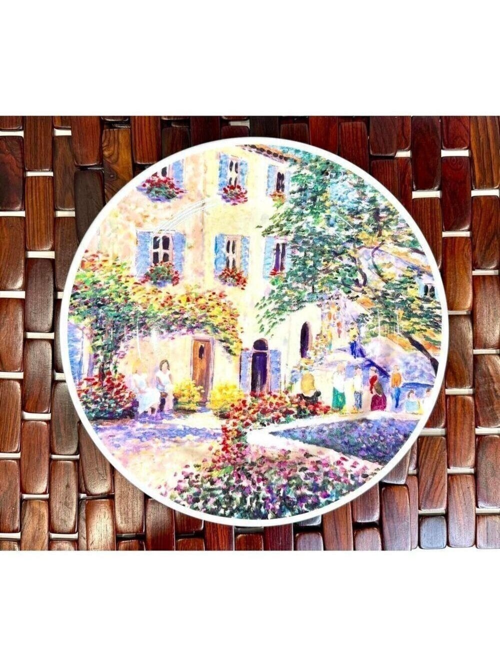 Guy Bégin 12 in Collector Plate - Parfum de Moustiers Ste-Marie Limited Edition